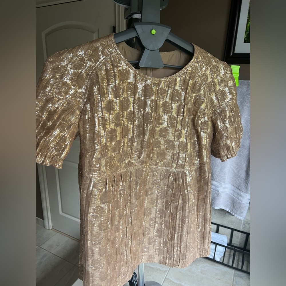 Beautiful Gold Burberry Top
